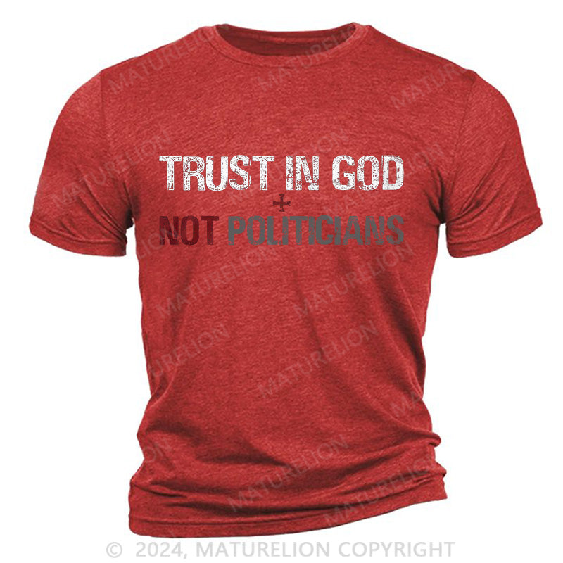 Maturelion Trust In God Cotton T-Shirt