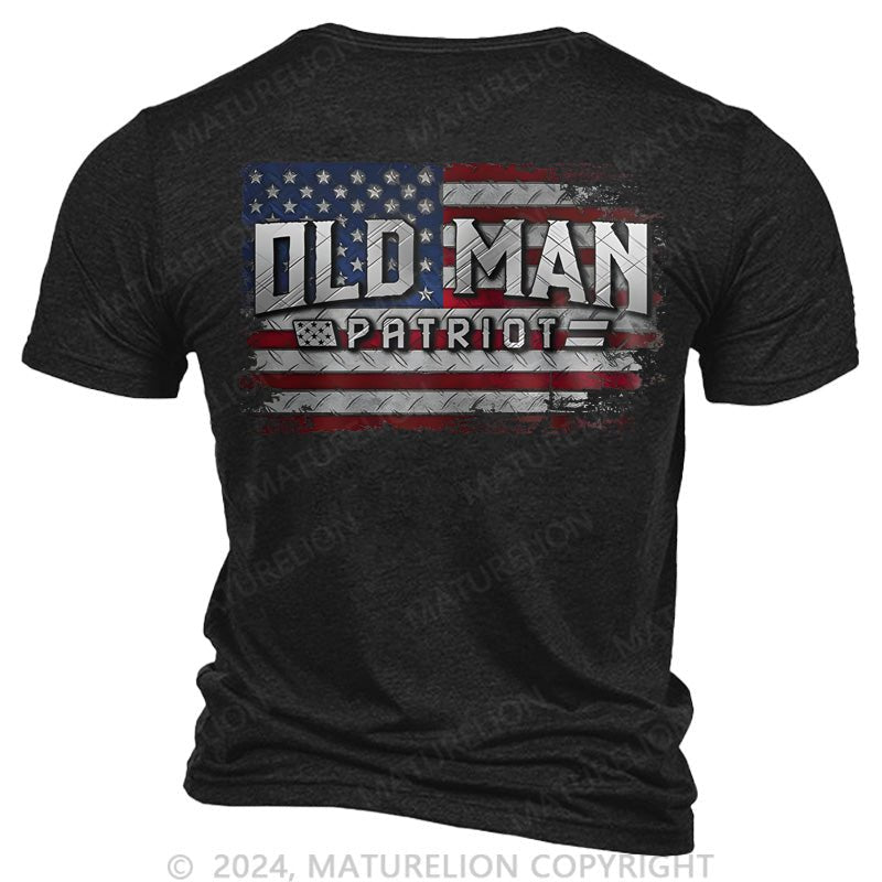 Maturelion Old Man Patriot: Metal T-shirt