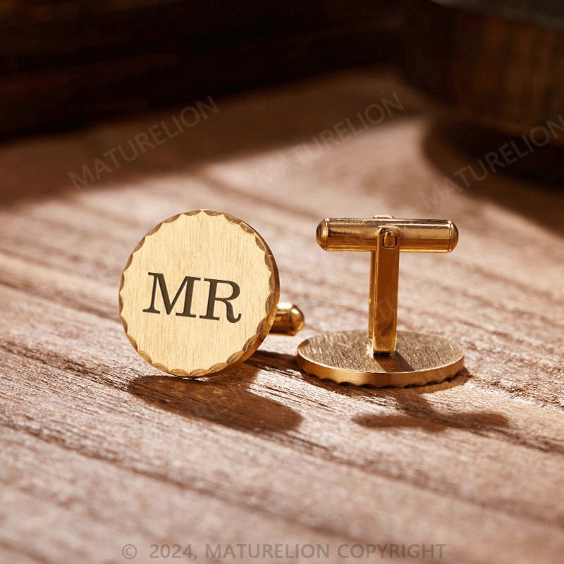 Maturelion Custom  Mens Cufflinks