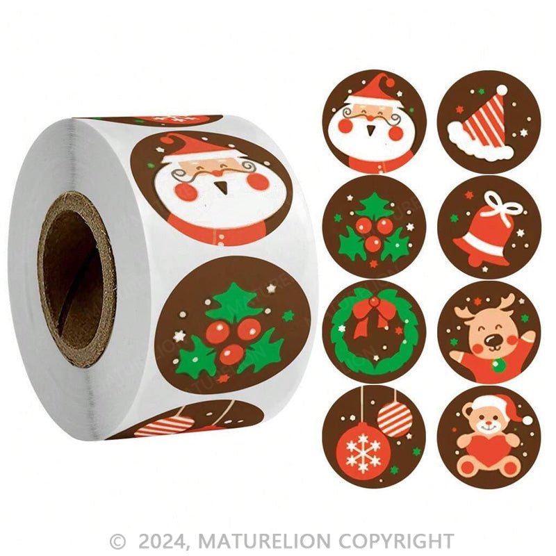 Maturelion Christmas Funny Stickers