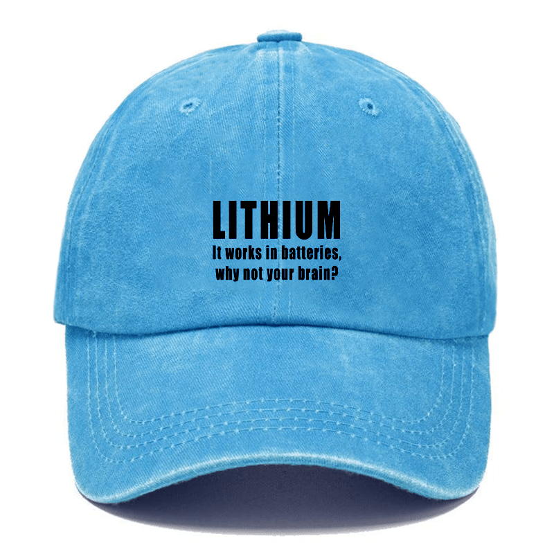 Lithium - It's Works In Batteries Why Not Your Brain Cap