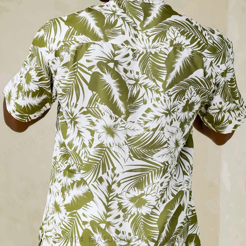 Maturelion The Bali Hai Short Sleeve Tropical Shirt