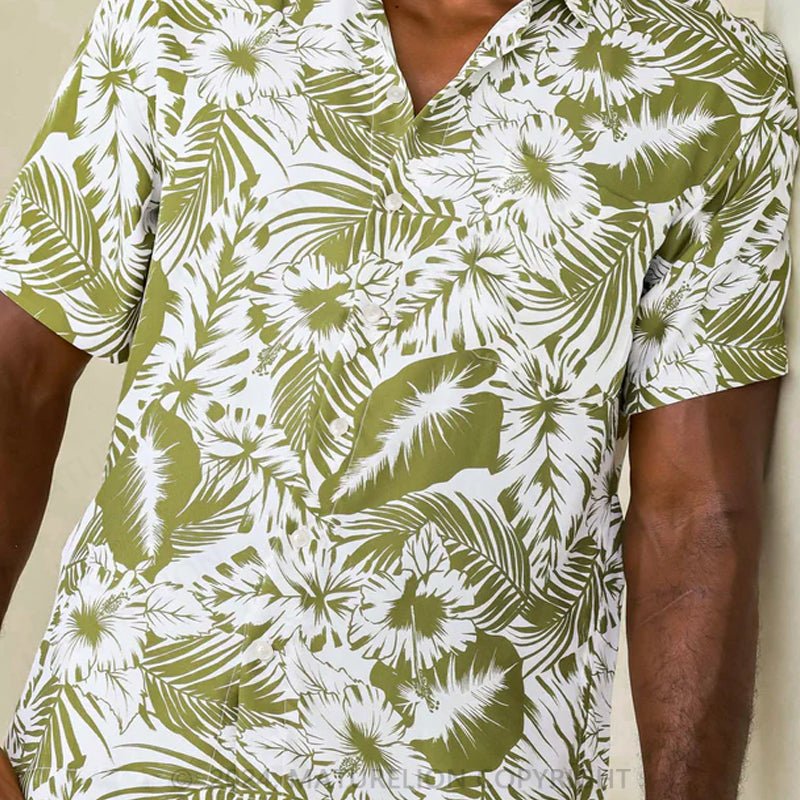 Maturelion The Bali Hai Short Sleeve Tropical Shirt