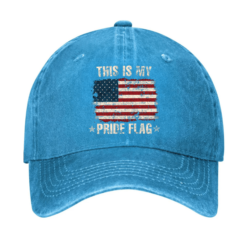 This Is My Pride Flag Print Baseball Cap