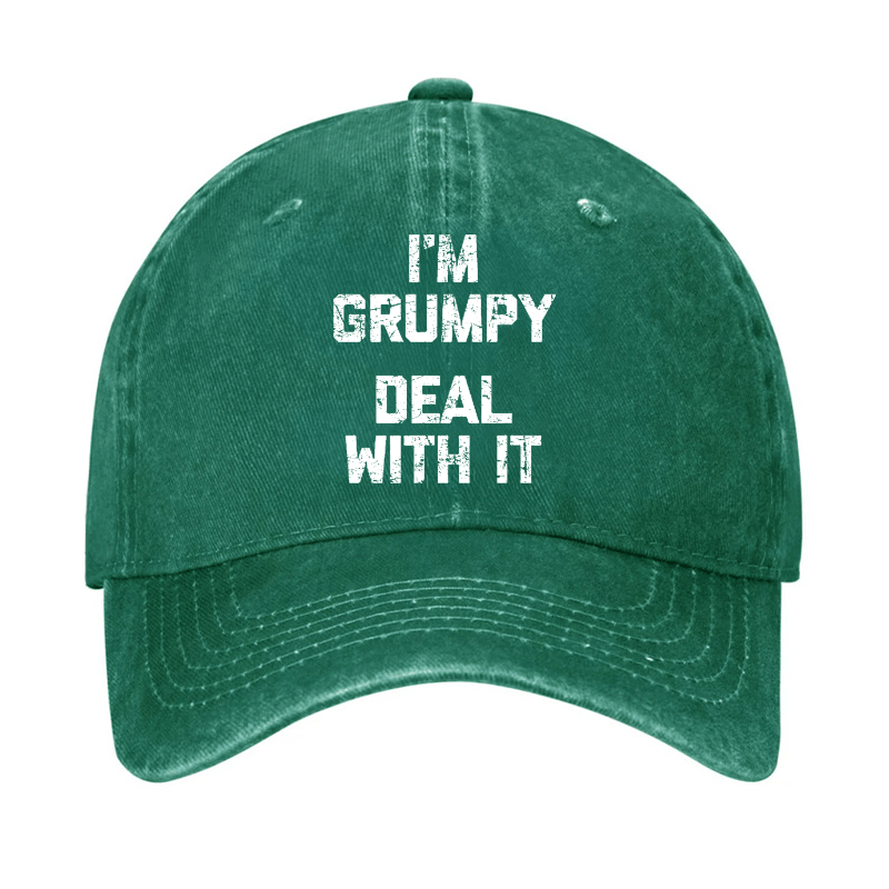 I'm Grumpy Deal With It Cap