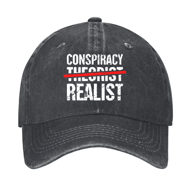 Conspiracy Theory Realist Cap