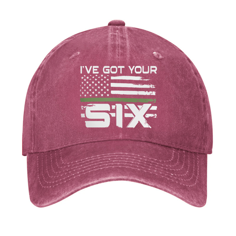 I've Got Your Six Men Veteran Cap