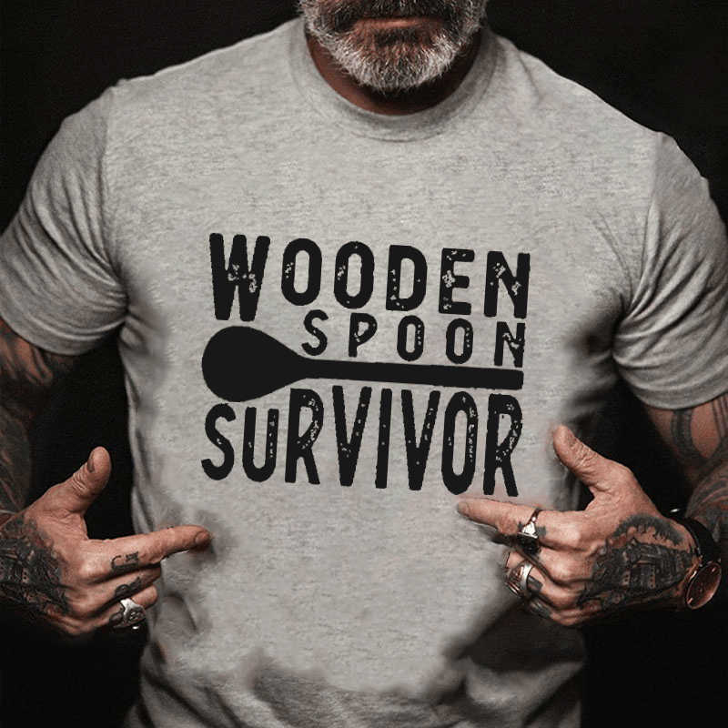 Wooden Spoon Survivor Cotton T-shirt