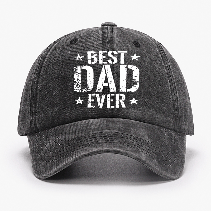 Best Dad Ever Funny Cap