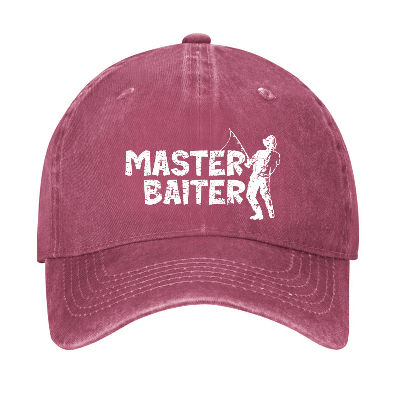 Master Baiter Fishing Baseball Cap