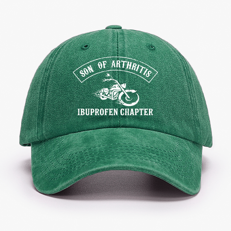 Sons Of Arthritis Ibuprofen Chapter Funny Biker Cap