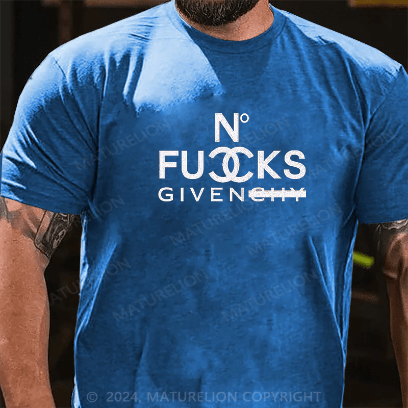 Maturelion no fucks given Cotton T-shirt