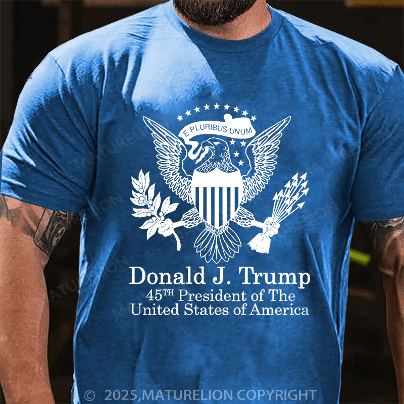 Maturelion Men's T-shirt Donald J. Trump T-Shirt