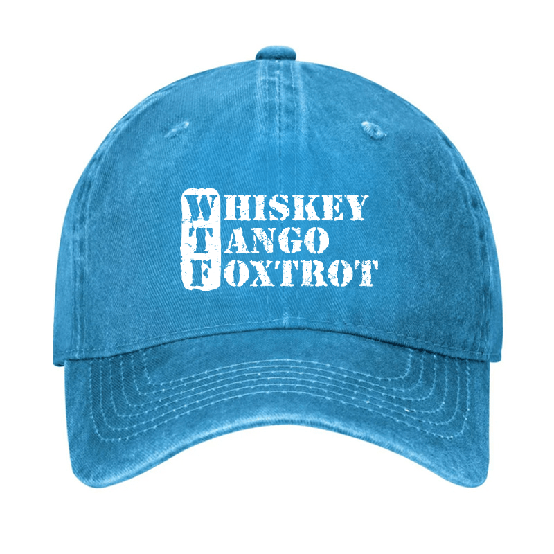 WTF - Whiskey Tango Foxtrot Cap