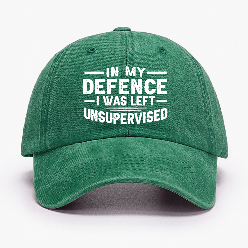 In My Defence I Was Left Unsupervised Cap