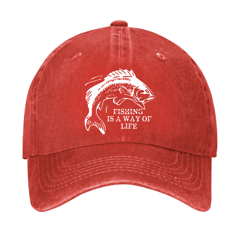 Fishing Is A Way Of Life Cap