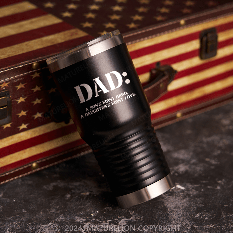 Maturelion Dad Tumbler