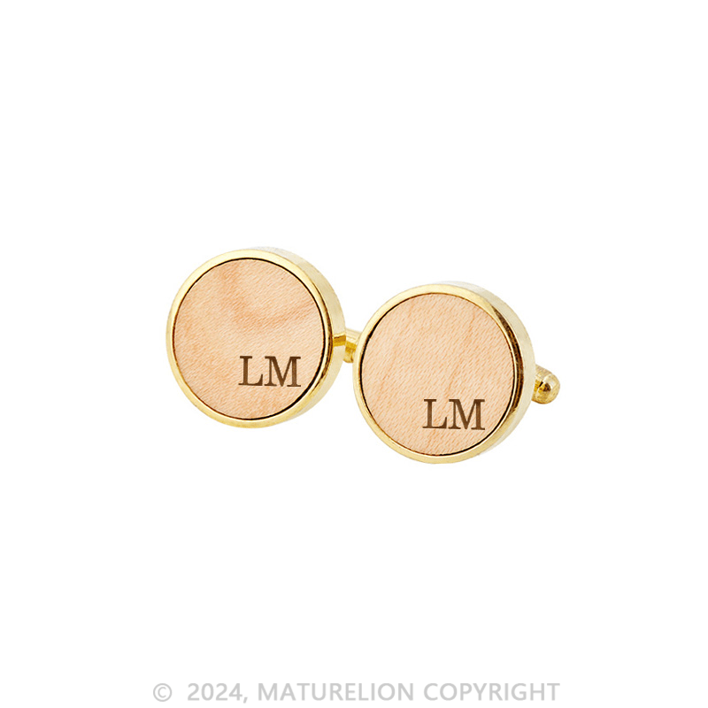 Maturelion Personalized Husband Cufflinks