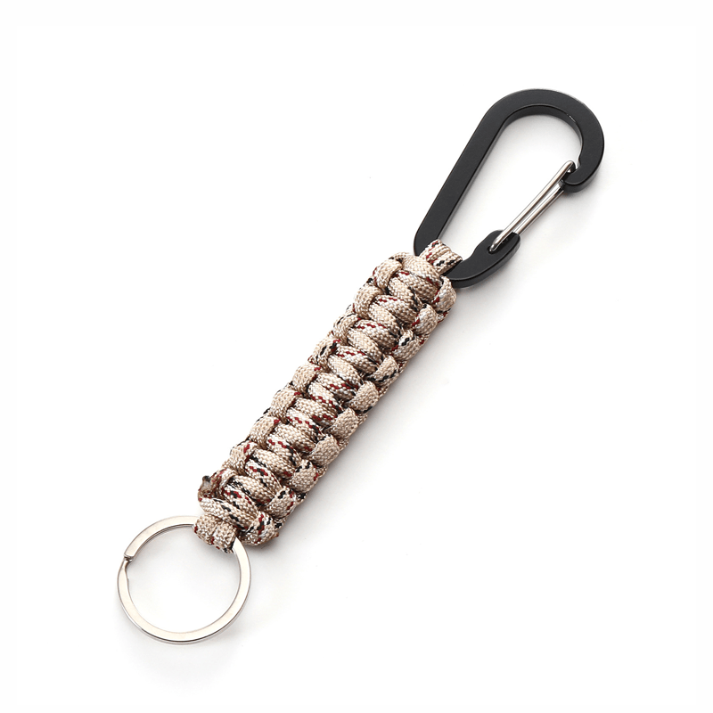 Maturelion 5 Pcs Paracord Keychains with Carabiner