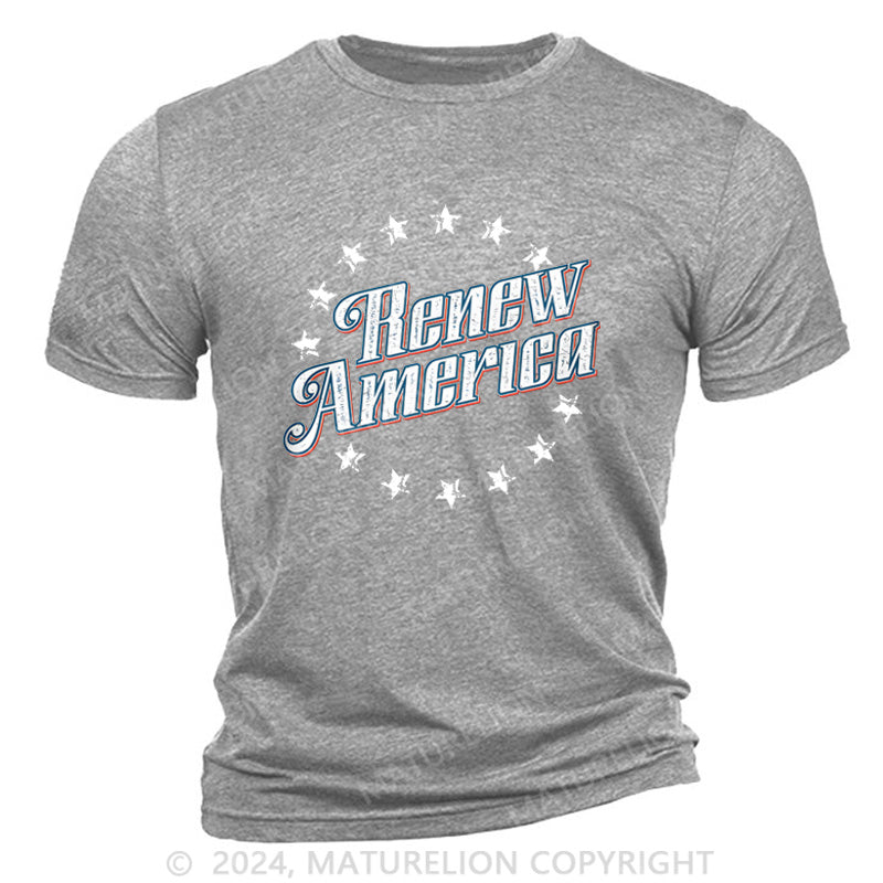 Maturelion Renew America Cotton T-Shirt