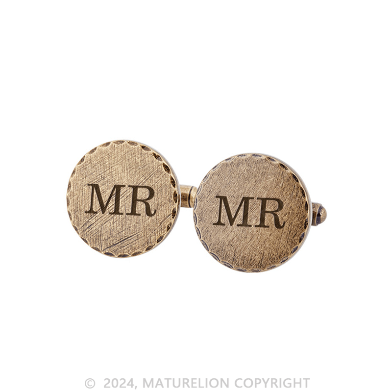 Maturelion Custom  Mens Cufflinks