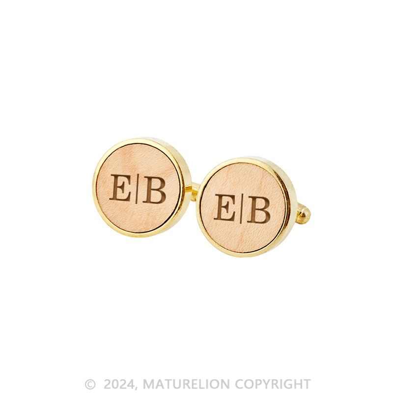 Maturelion Personalized Husband Cufflinks