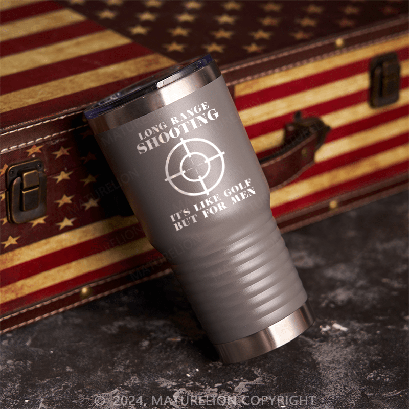 Maturelion Long Range Shooter Travel Mug