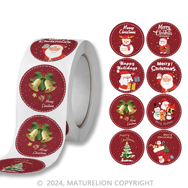 Maturelion Christmas Funny Stickers