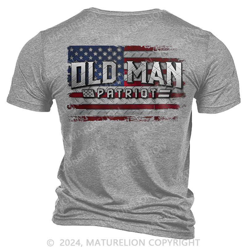 Maturelion Old Man Patriot: Metal T-shirt