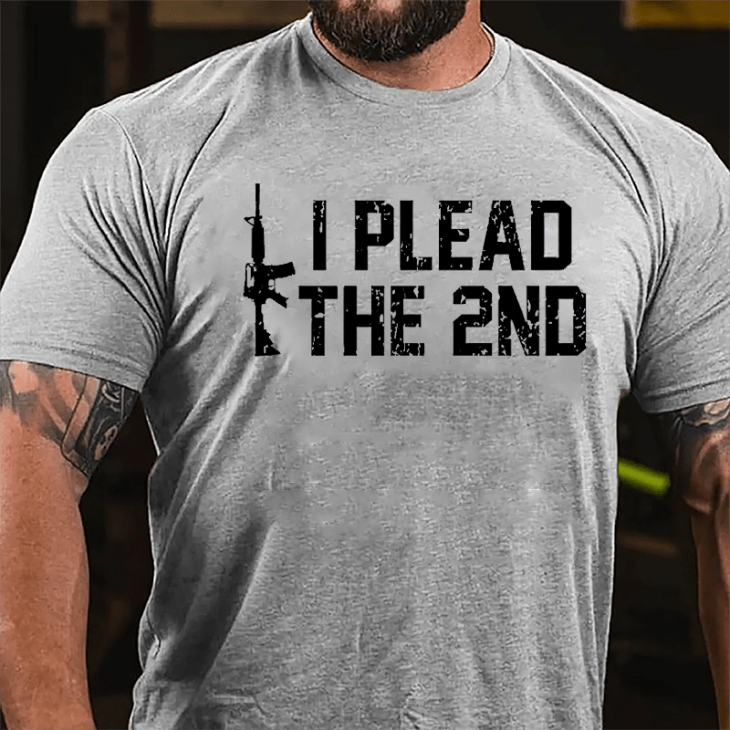 I Plead The 2nd Cotton T-shirt