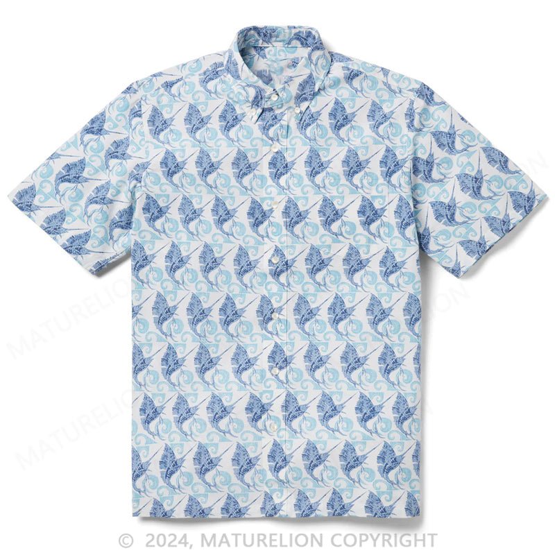 Maturelion Speedy Swords Hawaiian Shirt