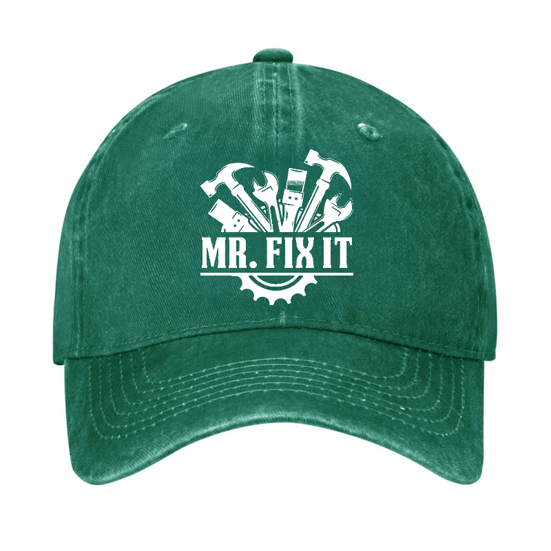 Mr. Fix It Funny Dad Gift Baseball Cap