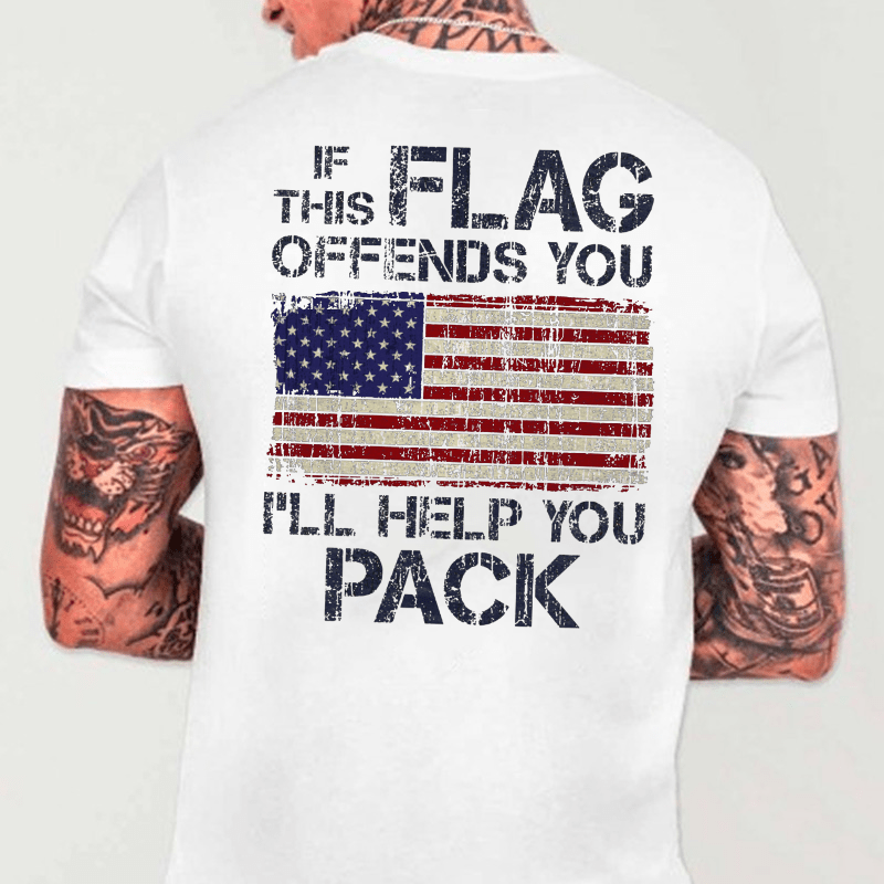 If This Flag Offends You Cotton T-shirt