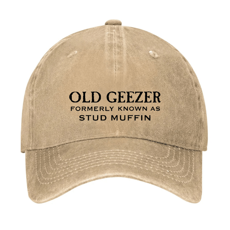 Funny Old Geezer Formerly Known As Stud Muffin Cap