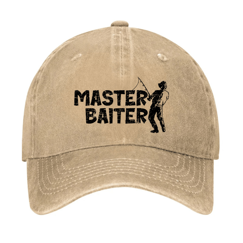 Master Baiter Fishing Baseball Cap