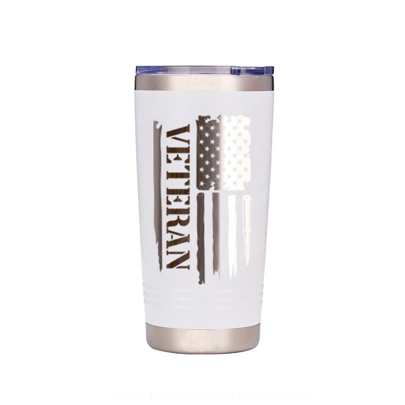 Maturelion Veteran Flag Thermos