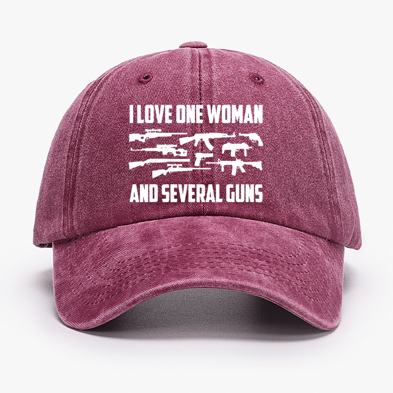 I Love One Woman & Several Guns Cap