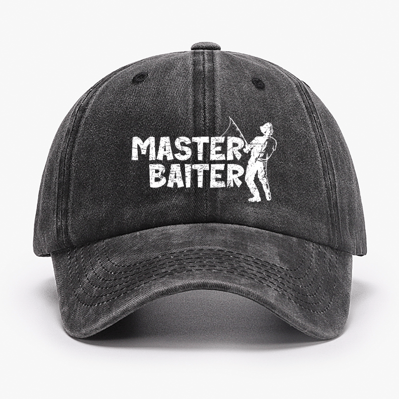 Master Baiter Fishing Baseball Cap