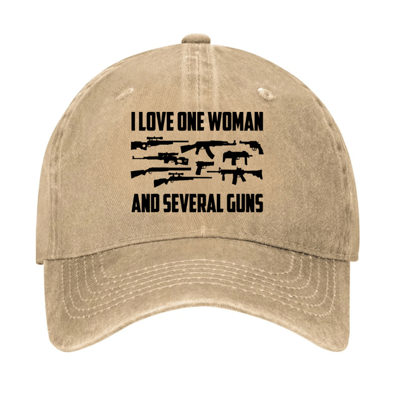 I Love One Woman & Several Guns Cap