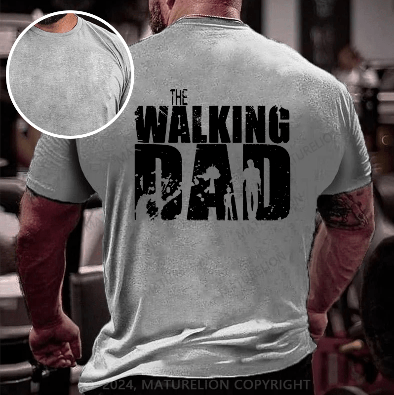 Maturelion The Walking Dad Father's Day T-Shirt