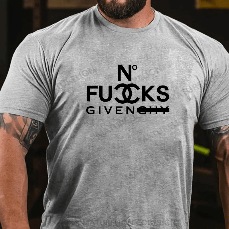 Maturelion no fucks given Cotton T-shirt