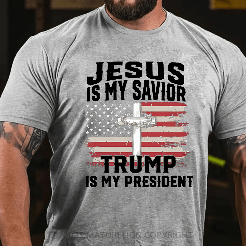 Maturelion Men¡®s T-shirt Trump T-Shirt Design Cotton T-shirt