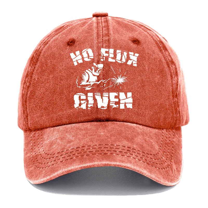 No Flux Given Funny Welder Cap