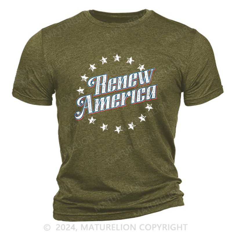 Maturelion Renew America Cotton T-Shirt