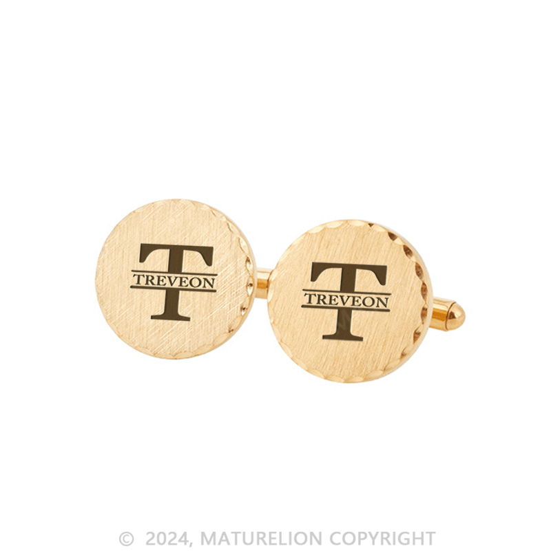 Maturelion Custom  Mens Cufflinks