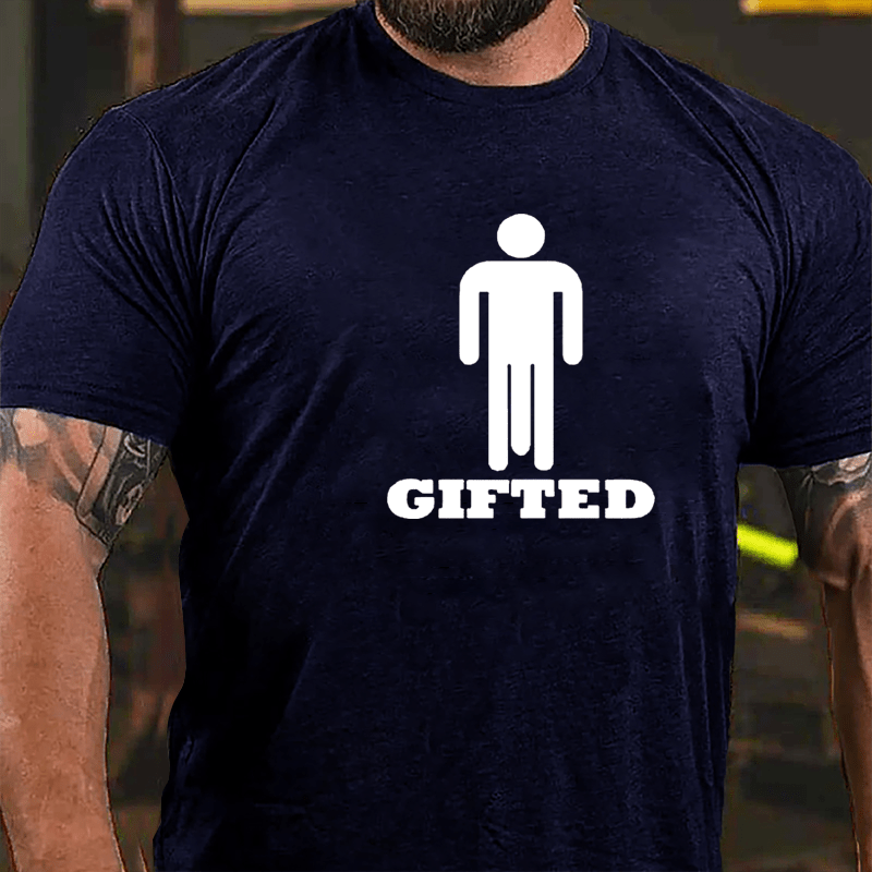 Gifted With Big Dick Cotton T-shirt