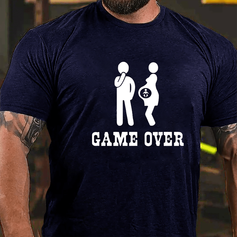 Game Over Funny Cotton T-shirt