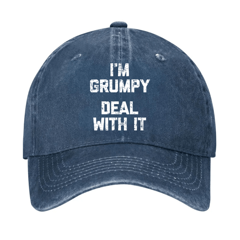 I'm Grumpy Deal With It Cap