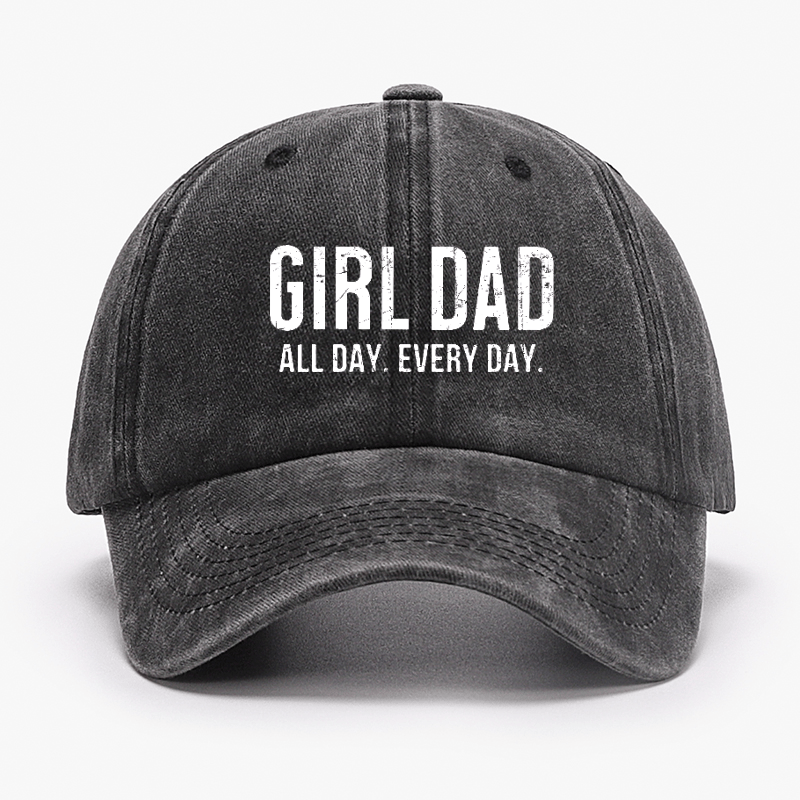 Girl Dad All Day Every Day Cap