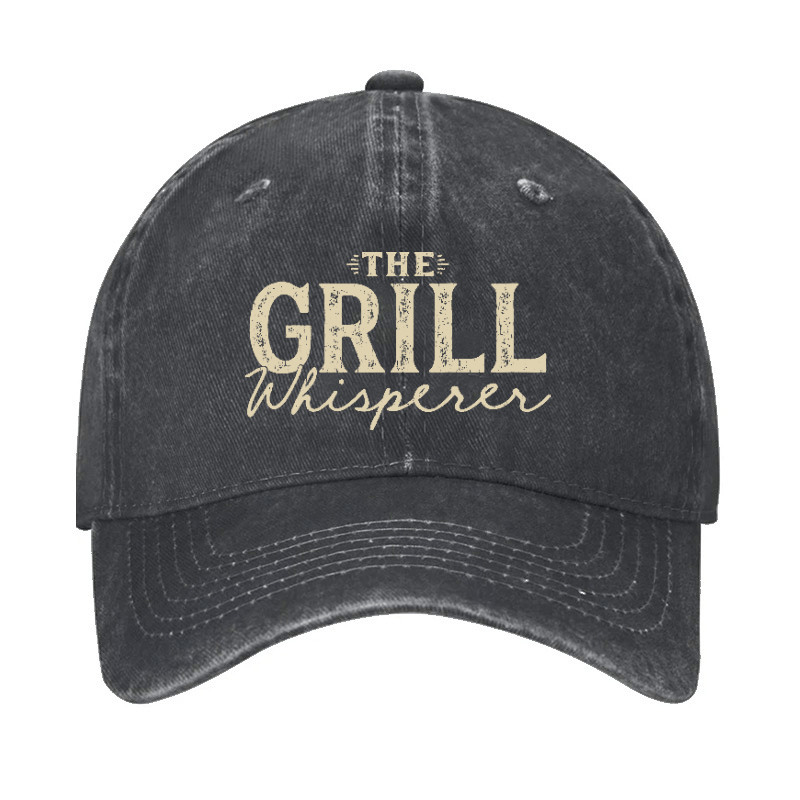 The Grill Whisperer Funny Cap